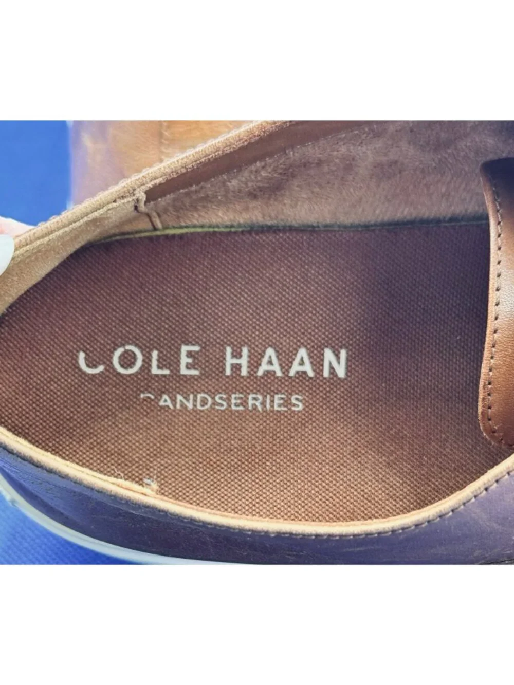 Cole Haan Men's Size 11.5 Original Grand Wingtip Oxford Brown Shoes C36767